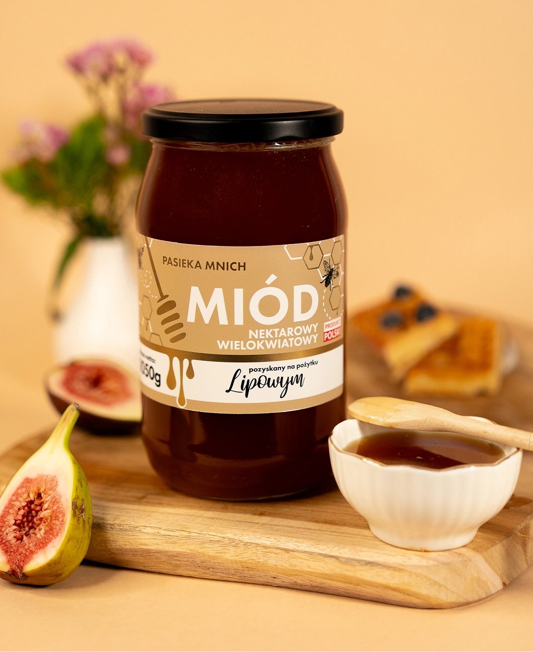 Miód nektarowy wielokwiatowy lipowy