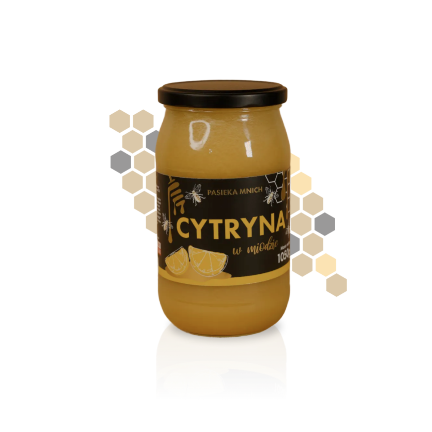 Cytryna w miodzie wielokwiatowym – kremowy miód z liofilizowaną cytryną