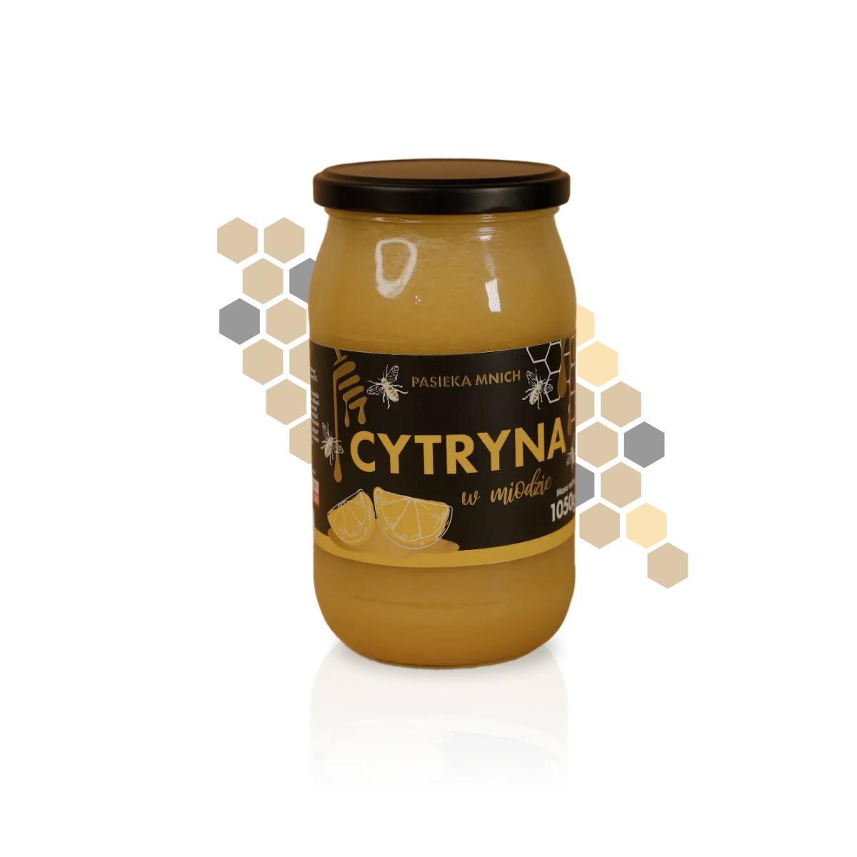 Cytryna w miodzie wielokwiatowym – kremowy miód z liofilizowaną cytryną