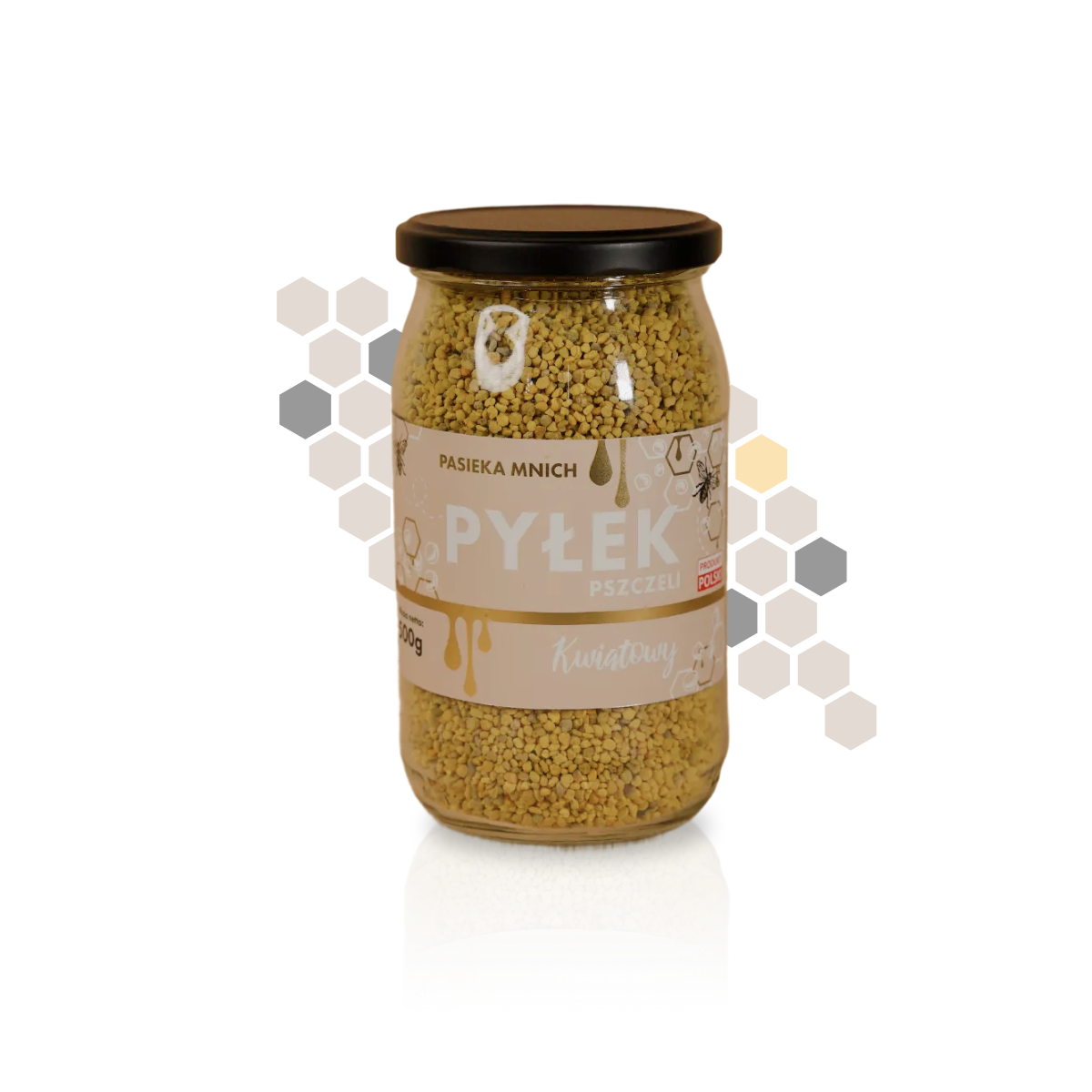 Pyłek pszczeli kwiatowy w słoiku – naturalna odżywka i superfood